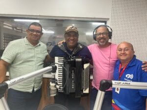 Damião Moreno no programa Revista Estadual: uma viagem pela história do forró e uma homenagem ao seu legado familiar