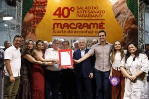 joao azevedo abre 40 salao do artesanato paraibano e autoriza criacao do centro de referencia do macrame tema do evento 2