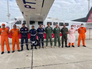 transporte aeromedico do governo faz transferencia de paciente paraibano do rio de janeiro para joao pessoa