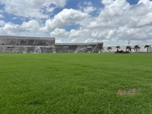 secretaria de esportes faz vistoria do almeidao e garante jogos desde a abertura do paraibano dia 17 de janeiro 1