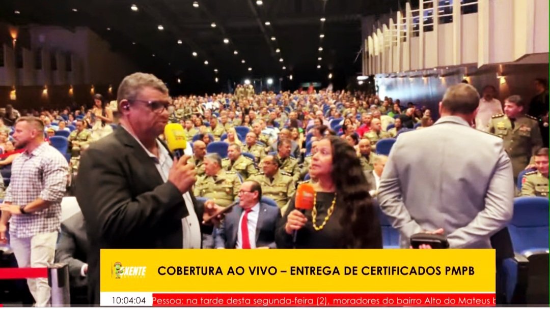 PMPB 194 Anos: Oxente Notícias realiza cobertura histórica direto do Espaço Cultural