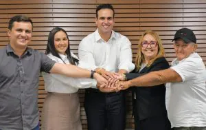 Prefeita de São José do Brejo do Cruz, Kledyanne Cristina, declara apoio à reeleição de Lucas Ribeiro