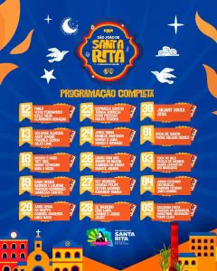 São João de Santa Rita chega com mais de 50 atrações; Pablo, Xand Avião e Rey Vaqueiro estão entre os destaques