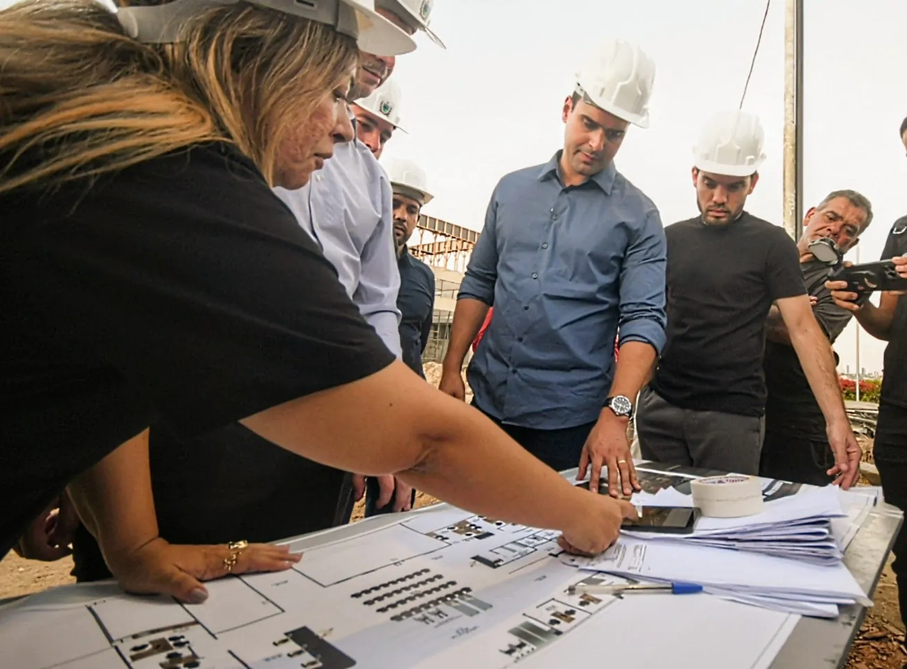 Lucas Ribeiro visita obras do Hospital de Trauma de Campina Grande e destaca importância das melhorias para a população